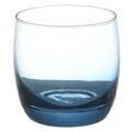 Set 6 pahare pentru whisky, Glasmark, Ombre, 260 ml, sticla, albastru