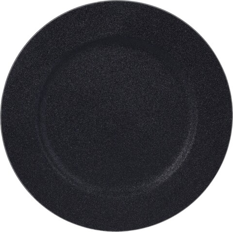 Platou Glitter, Ø33 cm, polipropilena, negru Excellent Houseware