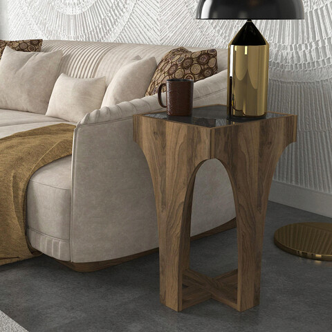 Masuta, tera home, litus, 37.4x58x33.8 cm, pal, nuc / antracit