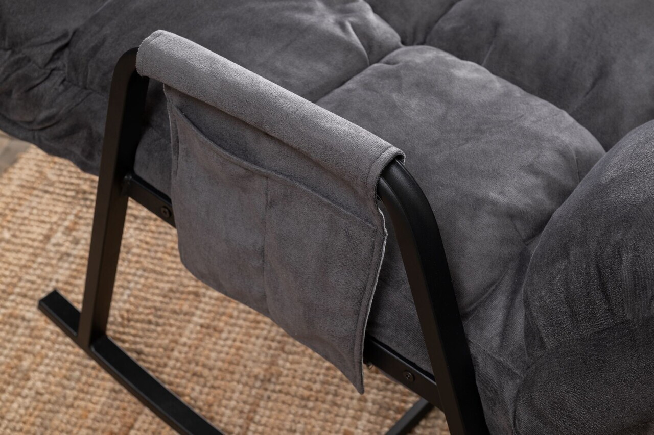 Balansoar, Atelier del Sofa, 859FTN1758, Gri — imaginea 7