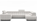 Coltar extensibil dreapta 3 locuri ELTAP, RT-01ROY, Fectory, 346x205x93 cm, lemn/poliester, alb
