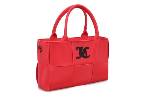 Geanta juicy couture 202, 30x10x18 cm, piele ecologica, rosu