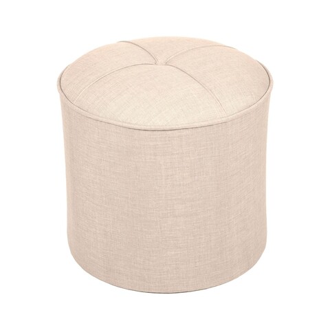 Taburet, Atelier del Sofa, 558ZEN1353, Frame: 100% SOLID FIR WOOD, Crem