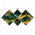 Set 4 tablouri decorative, 4MDF587687, MDF, Imprimat UV, Multicolor