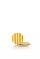 Set platouri servire desert, Hermia, 710KTP3771, Portelan, Galben