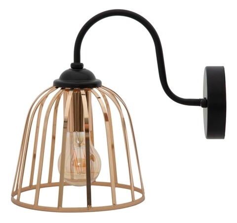 Aplica de perete Elegant A, Mauro Ferretti, 25 x 28 cm, 1 x E27, 40W, fier Mauro Ferretti