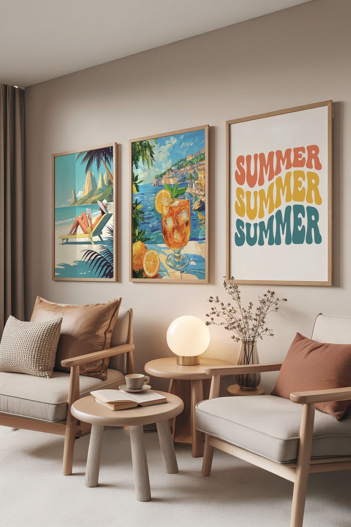 Set de pictură decorativă, Ç-300854, Sticla PVC, Multicolor