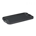 Tava grill/plita Cooking by Heinner, 51x26x2.5 cm, fonta, negru