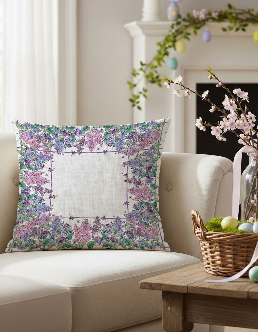 Husa de perna, Pillow 0001, 43x43 cm, Multicolor — imaginea 3