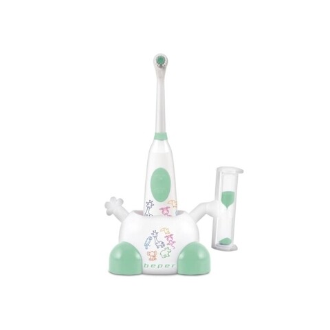 Periuta de dinti pentru copii cu clepsidra 40.918, Beper, ABS/nylon Beper
