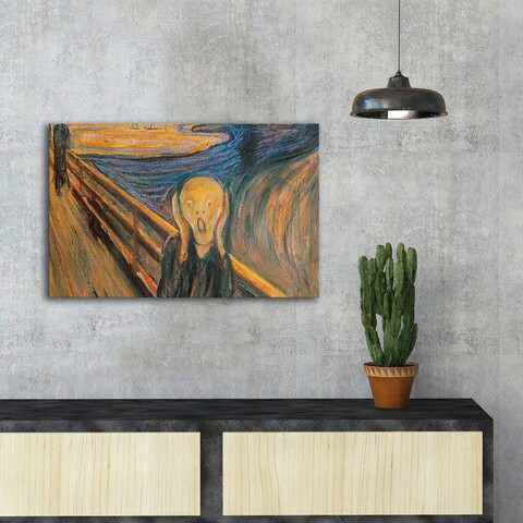 Tablou decorativ, famousart-042, canvas, dimensiune: 45 x 70 cm, multicolor