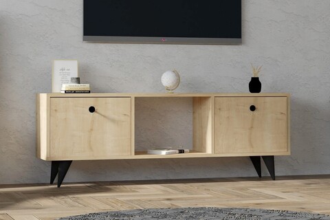 Comoda TV, Asse Home, Elton, 160x50x29cm, Stejar