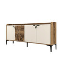Consola, Hommy Craft, Venedik, 180x78x35 cm, Maro/Crem