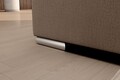 Coltar extensibil stanga 3 locuri ELTAP, LT-20NU, Sado, 272x192x95 cm, lemn/poliester, maro deschis