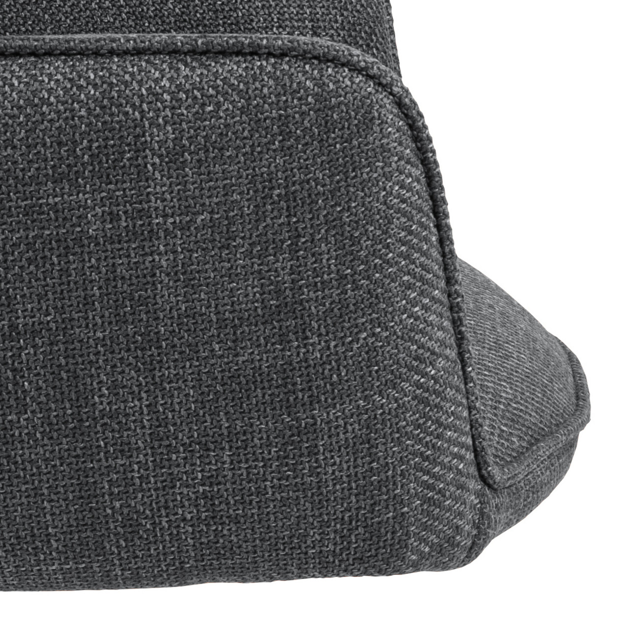 Scaun Glenda, Actona, 61x63x88.5 cm, rotativ, tesatura structurata/otel, gri inchis - view 8
