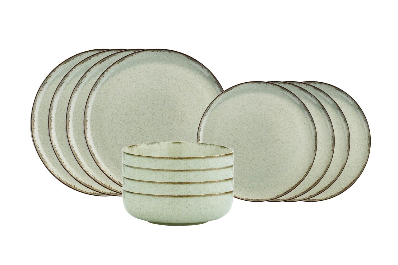 Set de cină (12 piese), L'essentiel Maison, 710KTP9752, Farfurie: 20 cm (4 bucăți), Verde - view 5