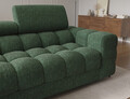 Coltar extensibil dreapta 3 locuri ELTAP, LT-35AMO, Felro, 285x181x93 cm, lemn/poliester, verde inchis