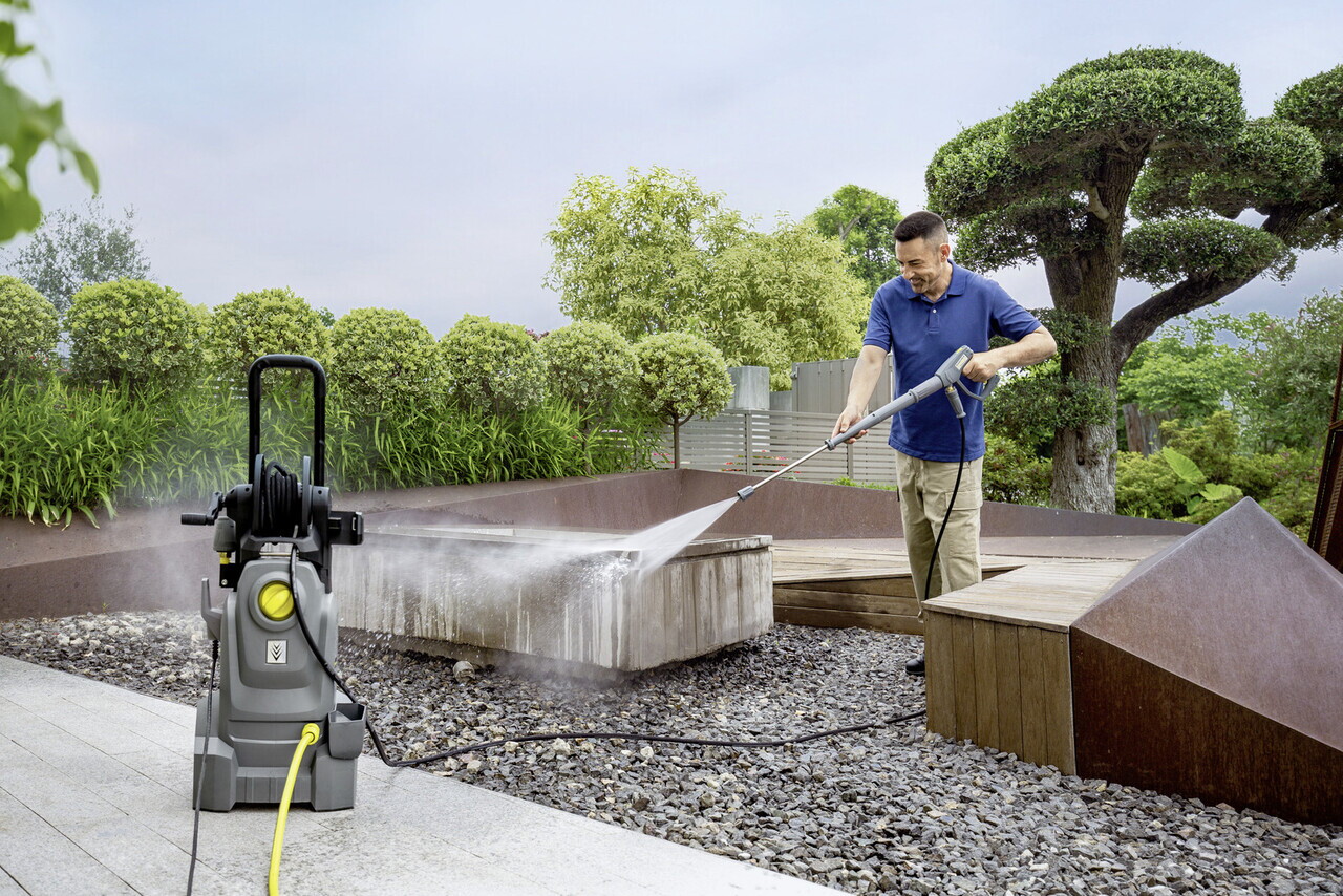 Aparat de spalat cu presiune profesional HD 5/11 EX Plus Classic, Karcher, gri — imaginea 3