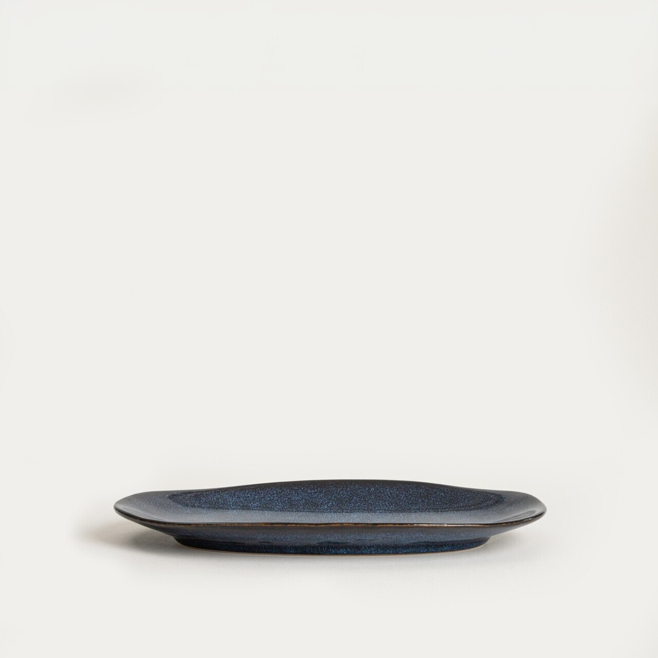 Platou servire Casper, Homla, 29.5x16 cm, ceramica, albastru inchis — imaginea 4