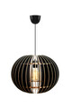 Lustra, FullHouse, 390FLH1510, MDF, Negru