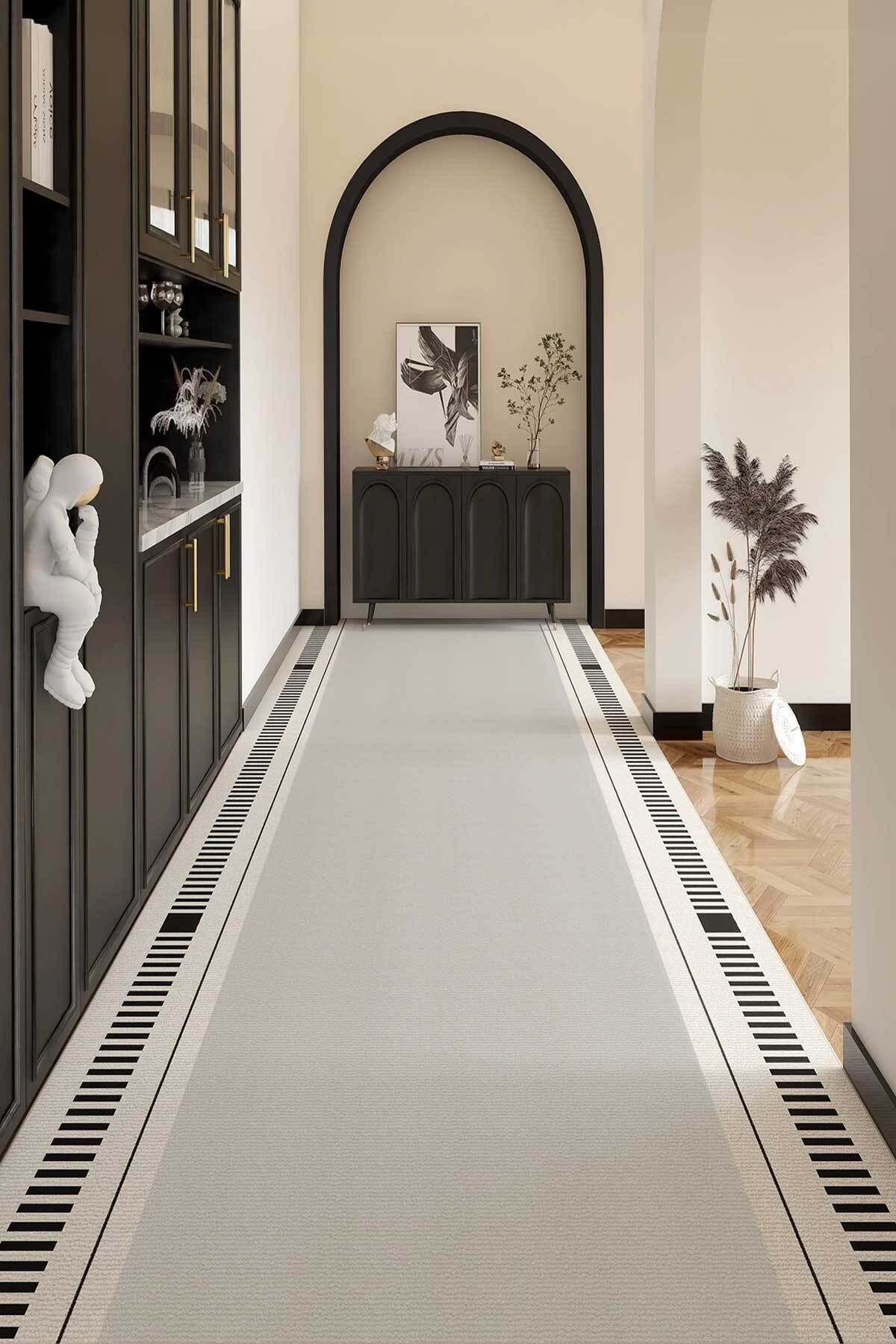 Covor, CLR-7324-61, 80x250 cm, Poliester, Crem