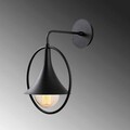 Aplica de perete, Sheen, 521SHN2138, Metal, Negru
