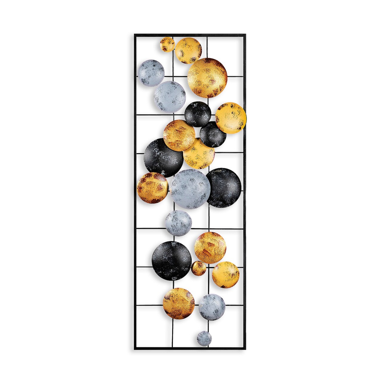 Decoratiune de perete, Camber, 90 x 32 x 4 cm, Multicolor - view 6