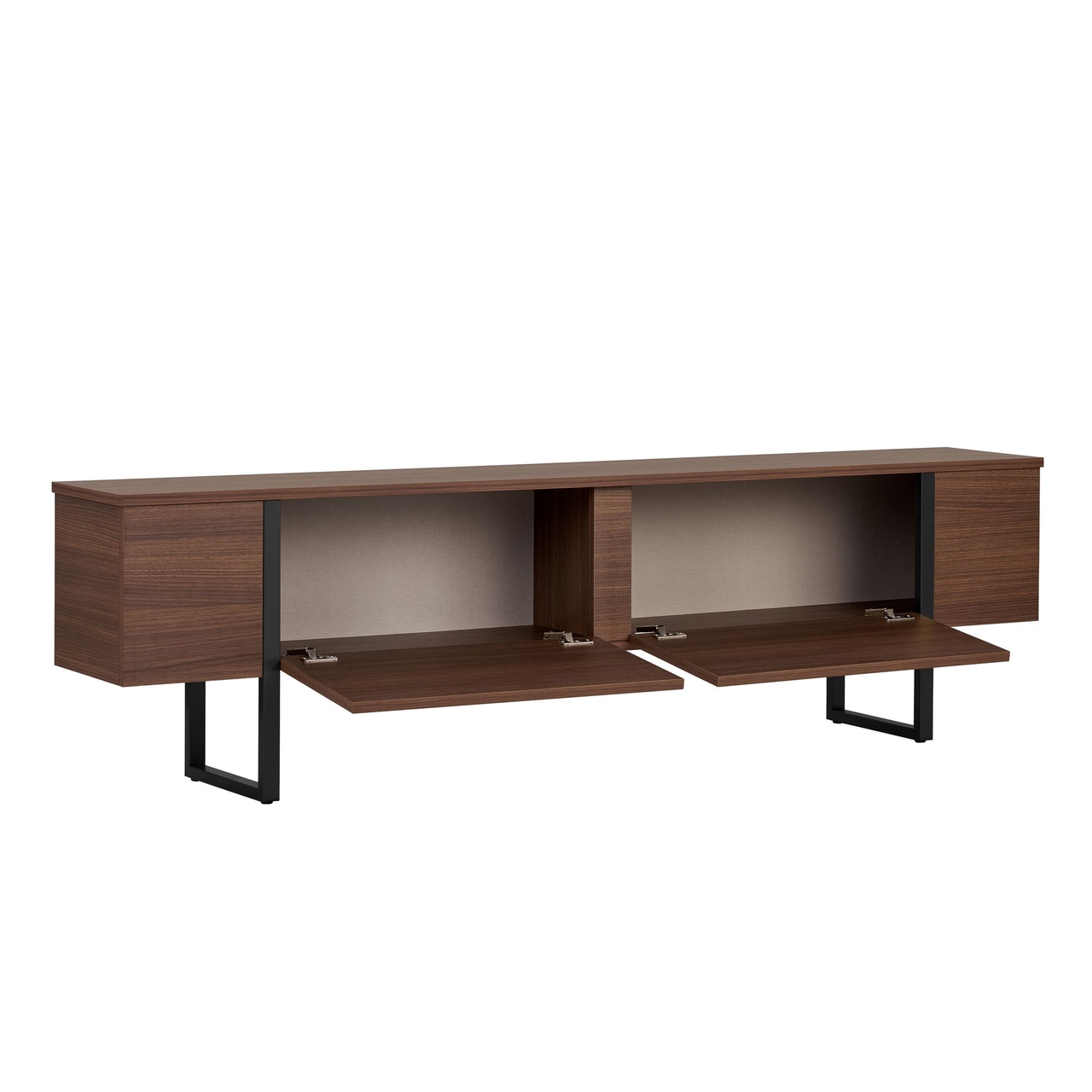 Comoda TV, Nordure, Onera, 180x50x30 cm, Nuc / Negru - view 3
