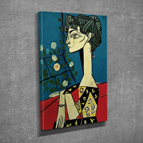 Tablou decorativ, dc252, canvas, lemn, multicolor