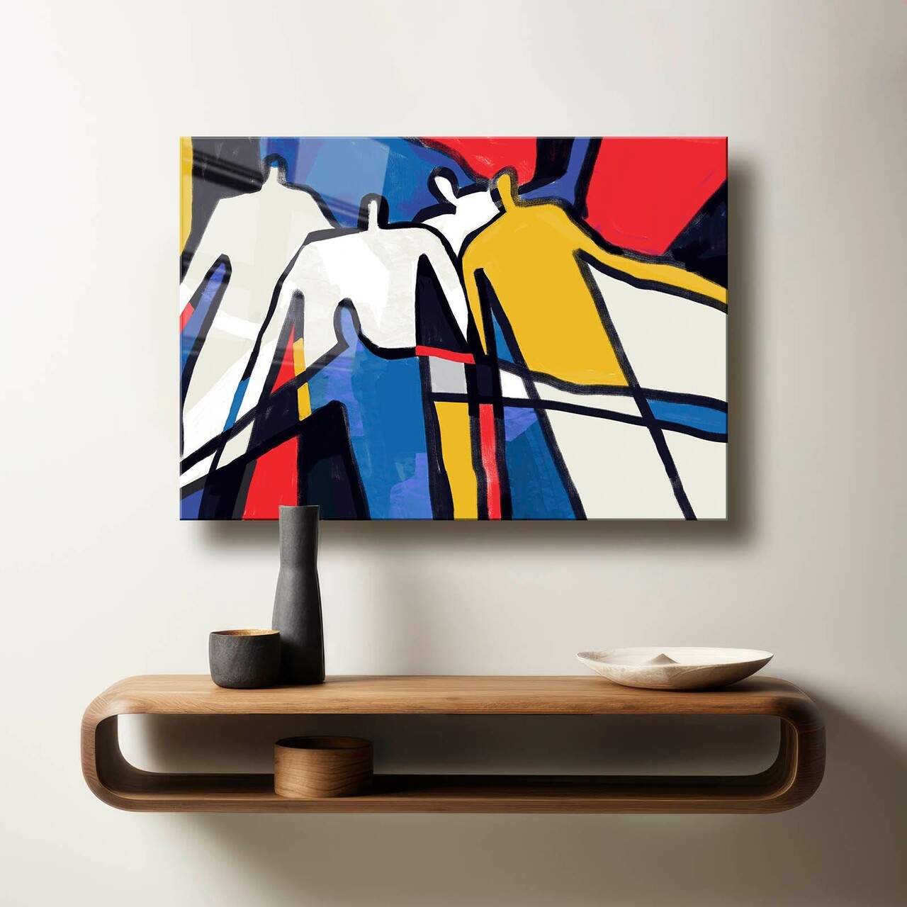 Tablou decorativ Camtbl-035 50 x 70 cm Multicolor