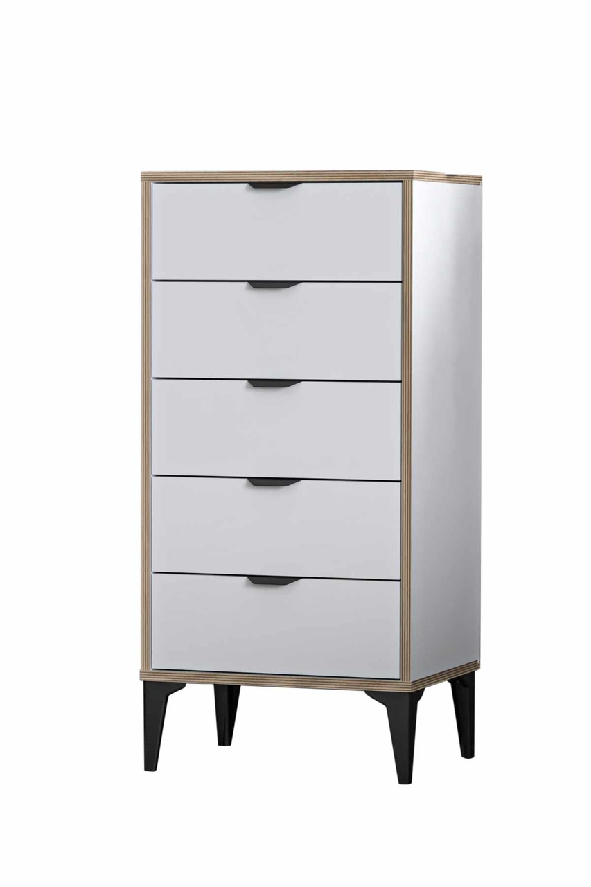 Dulap, Hanah Home, Arden, 50x105x40 cm, Alb - view 8