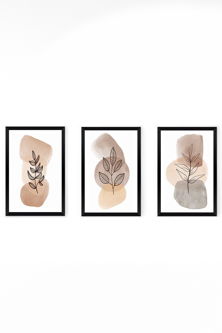Set de pictură decorativă (3 Pieces), Artsycllct29, Fără ramă, Multicolor - view 2