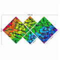 Set 4 tablouri decorative, 4MDF1270004971, MDF, Imprimat UV, Multicolor