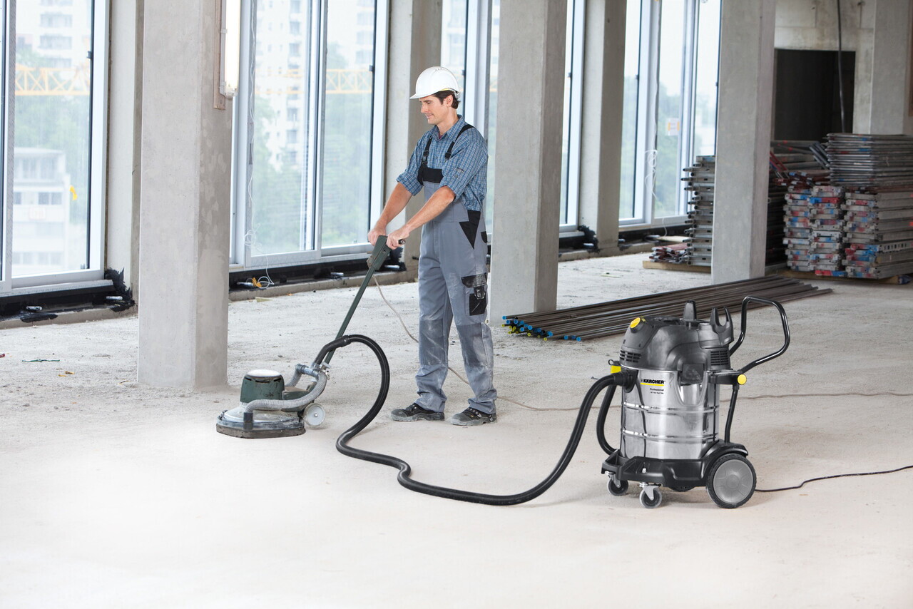 Aspirator umed-uscat profesional NT 75/2 Tact² Me, Karcher, negru — imaginea 2