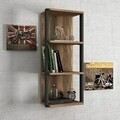 Raft pentru perete Lost, Tera Home, 29.5x21.3x79.5 cm, maro