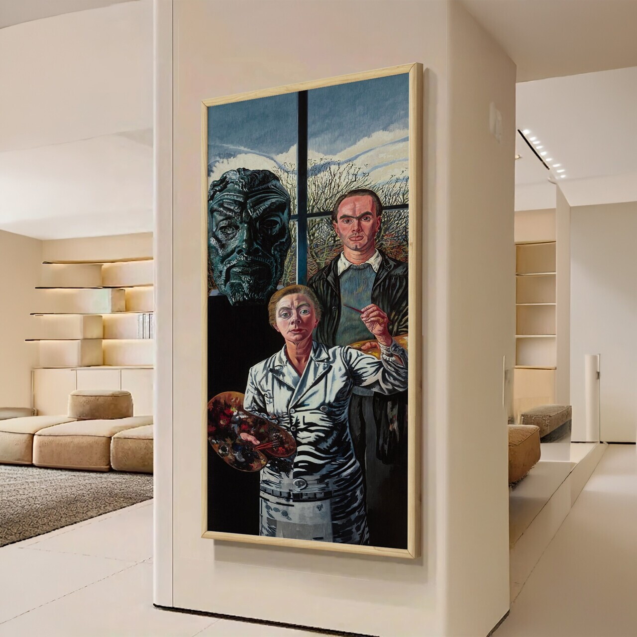 Tablou decorativ, Artsntmdl17-50120, Vopsire: MDF (Grosime: 2,7 mm), Multicolor — imaginea 2