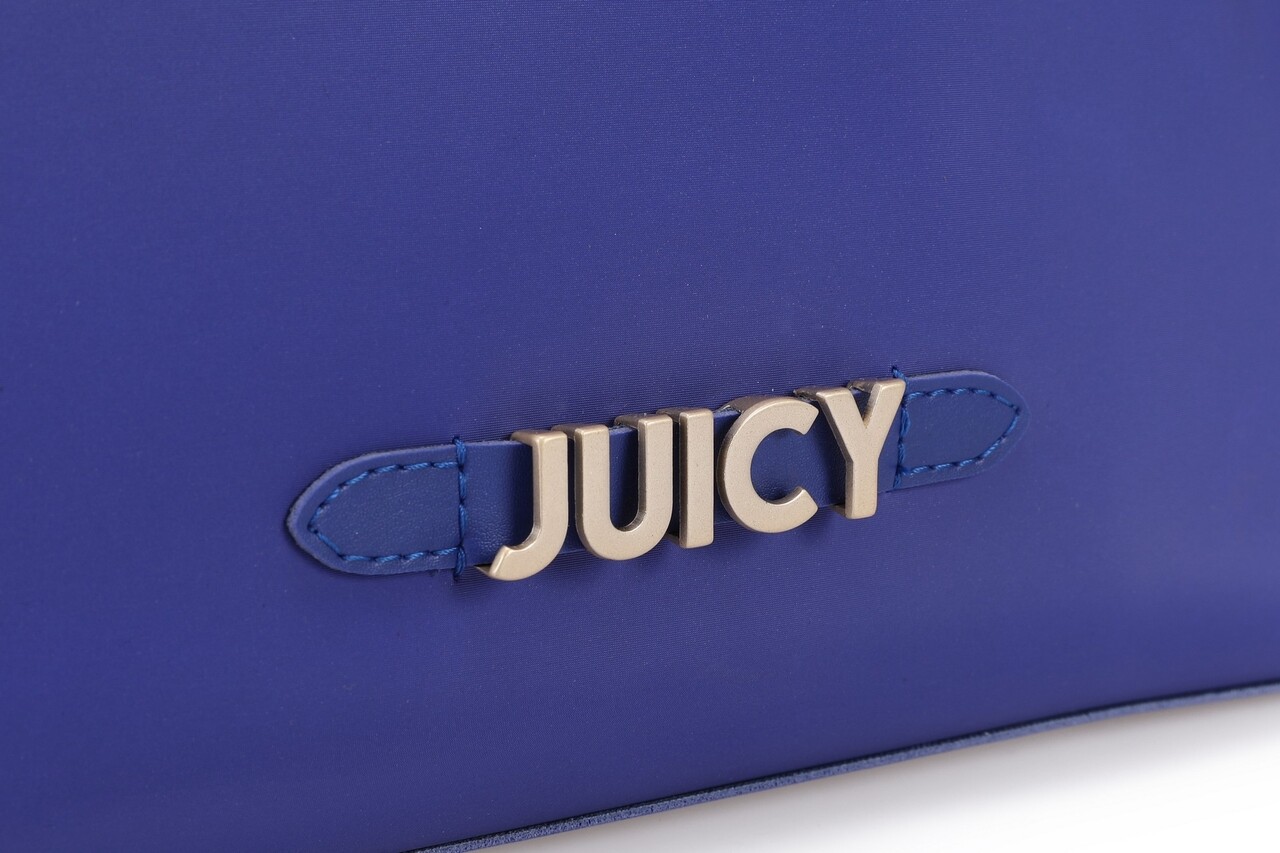 Geanta Juicy Couture 349, 45x25x30 Cm, Piele Ecologica, Albastru Sax