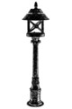 Lampadar de exterior, Avonni, 685AVN1314, Plastic ABS, Maro