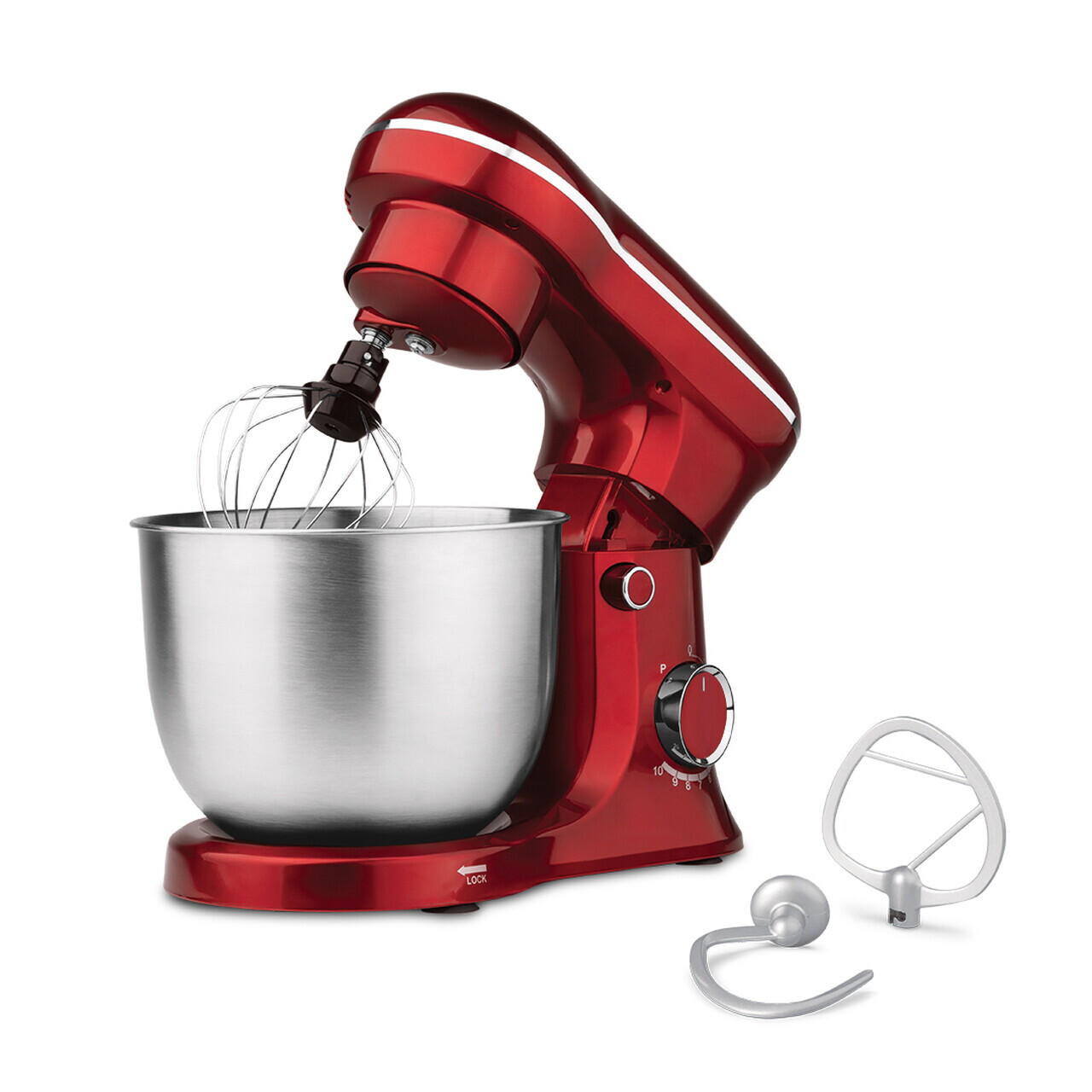 Robot de bucatarie Berlinger Haus, Burgundy, 1500W, inox/plastic, rosu/argintiu - imagine 5