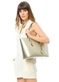 Geanta Beverly Hills Polo Club, 562, piele ecologica, auriu