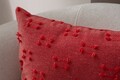 Husa de perna, Tuffet, 43x43 cm, Material: 100% POLIESTER, Rosu