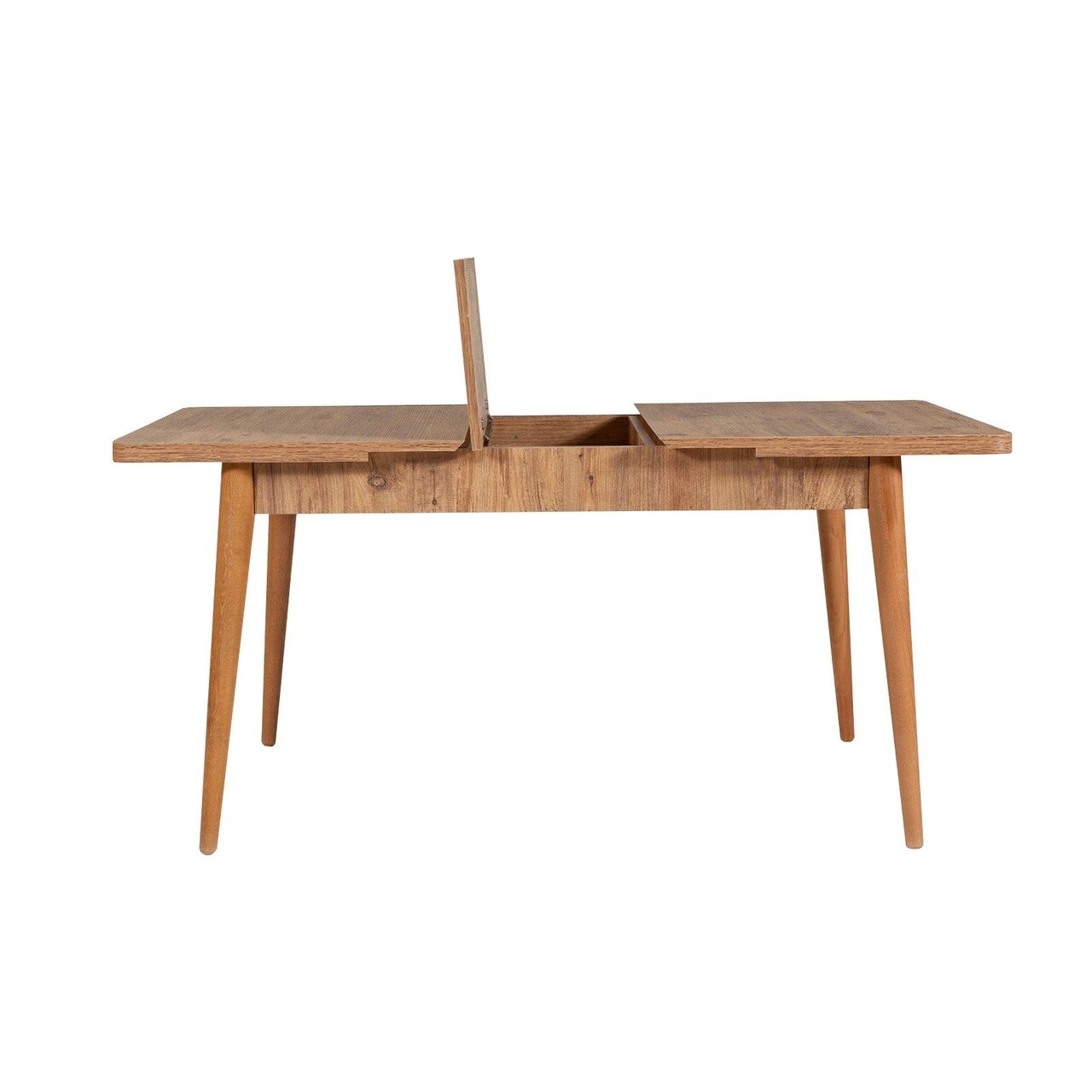 Set masa extensibila si scaune, Hanah Home, Vina 0701, Pin Atlantic / Verde Fistic - imagine 6