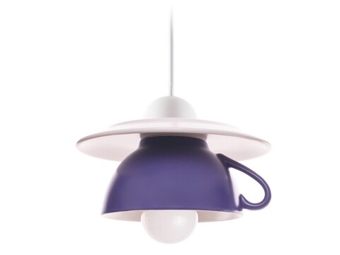 Pendul afternoon tea, deco republic, e27, 1x60w, ceramica, indigo