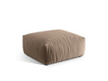 Taburet, Chris-184, Micadoni Home, 100x85x43 cm, catifea, maro deschis