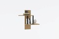 Raft de perete, Asse Home, Herra , 40x60x20 cm, PAL , Maro