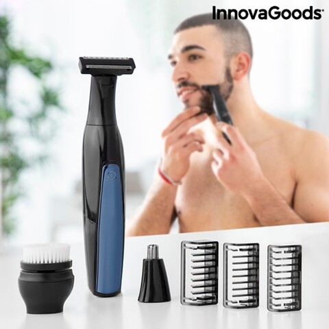 Aparat de ras multifunctional 4 in 1, reincarcabil, ergonomic, Trimfor, InnovaGoods