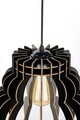 Lustra, FullHouse, 390FLH2136, MDF, Negru