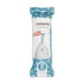 Set 20 saci de gunoi, Brabantia, PerfectFit, marimea O, 30 L, polipropilena, alb
