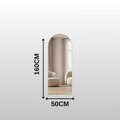 Oglinda Cheval, Hanah Home, Oval 50x160, 50x160x1.5 cm, Alb