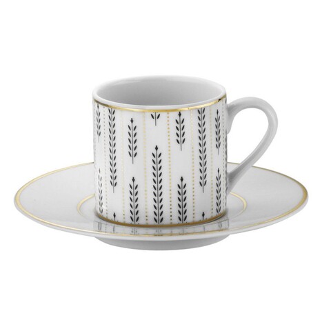 Set de cafea kutahya porselen, ru12kt4307723, 12 piese, portelan